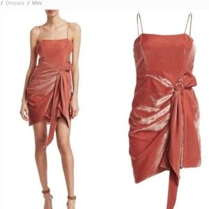 Cinq a Sept Marceau  Velvet Midi Dress size 0